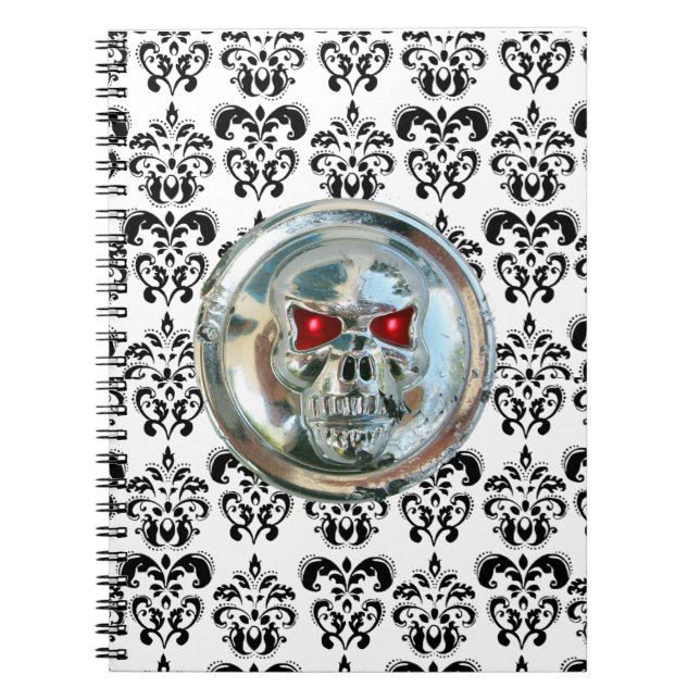 CADERNO ESPIRAL CRUEL RIDERS DAMASK (Frente)