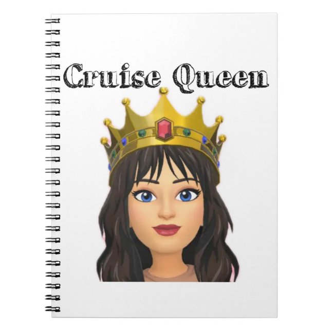 Caderno Espiral Cruise Queen (Frente)