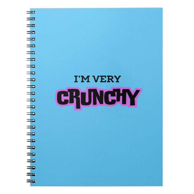 Caderno Espiral Crunchy (Frente)