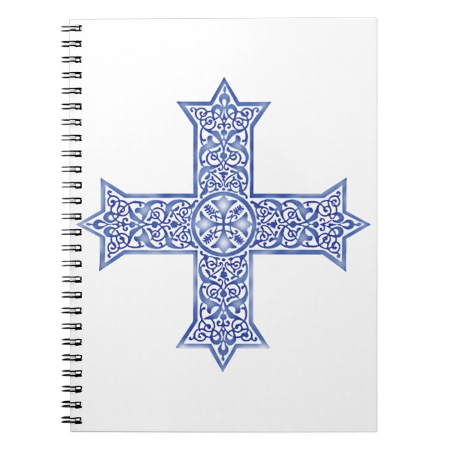 Caderno Espiral Cruz copta (Frente)