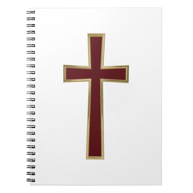 Caderno Espiral Cruz cristã (Frente)