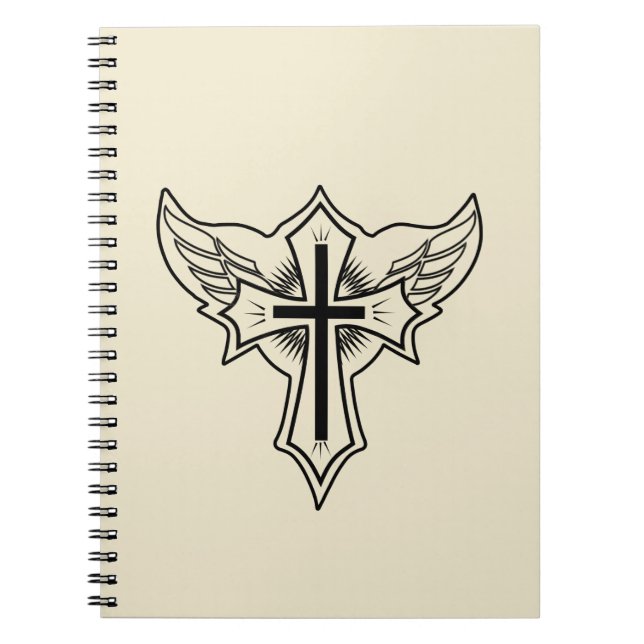 Caderno Espiral Cruz cristã (Frente)
