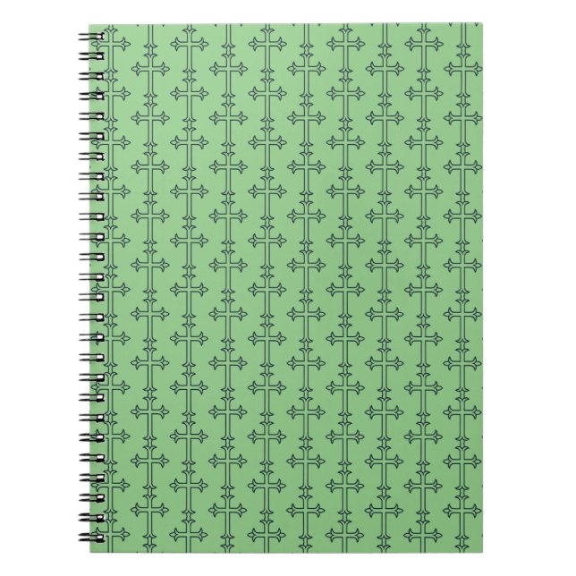 Caderno Espiral Cruz cristã típica (Frente)