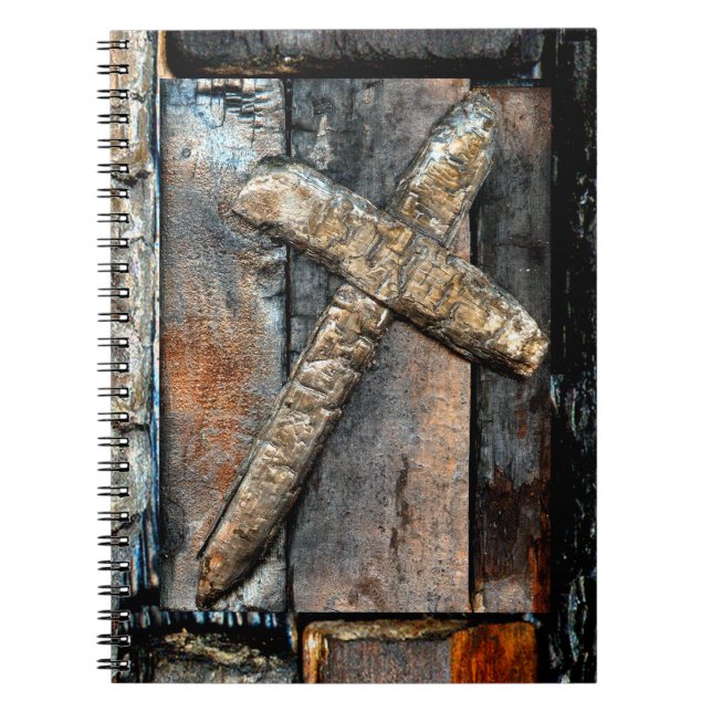 Caderno Espiral Cruz da força (Frente)