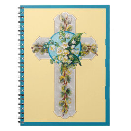 Caderno Espiral Cruz e Flores de 1910