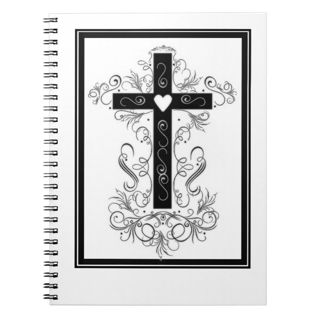 Caderno Espiral Cruz florida (Frente)