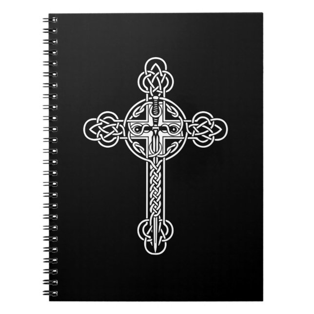 Caderno Espiral Cruzamento celta (Frente)