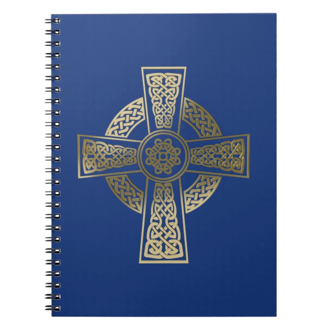Caderno Espiral Cruzamento celta (Frente)