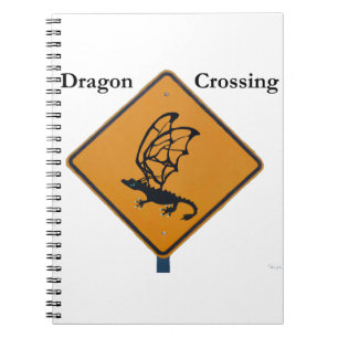 Caderno Espiral Cruzamento do dragão