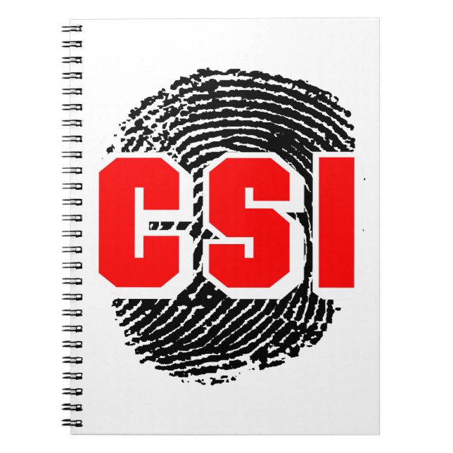 CADERNO ESPIRAL CSI (Frente)