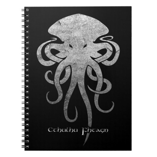 Caderno Espiral Cthulhu (Frente)