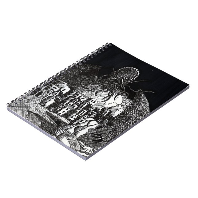 Caderno Espiral Cthulhu Rises (Left Side)
