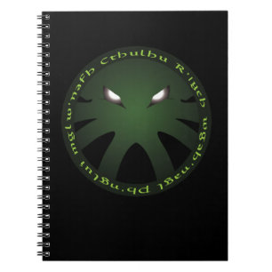 Caderno Espiral Cthulhu Roundel