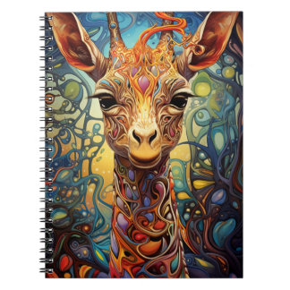 Caderno Espiral Cuaderno Animales En Arte Vitral