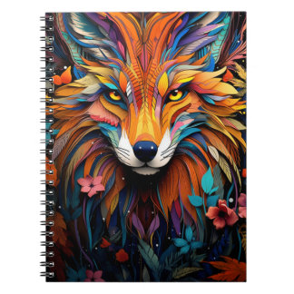 Caderno Espiral Cuaderno Animales En Arte Vitral