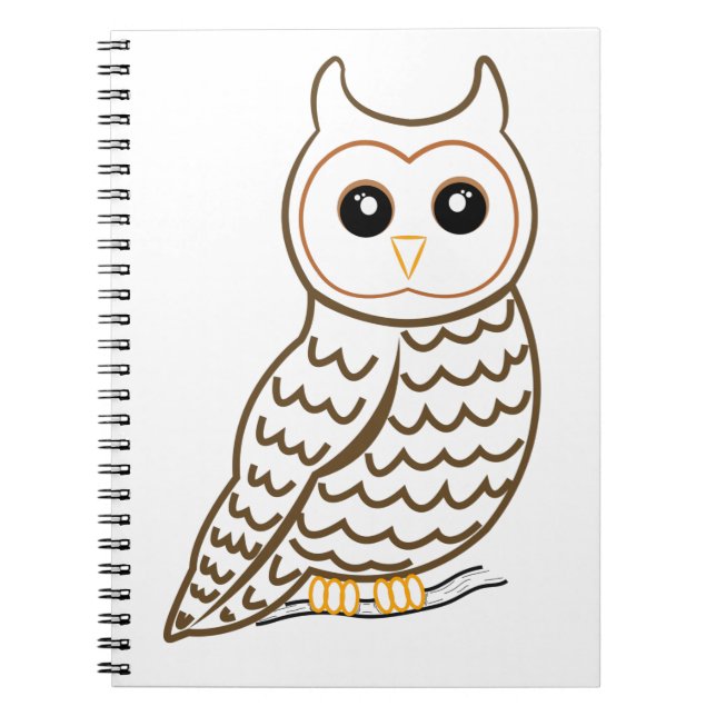 Caderno Espiral Cuaderno Buho (Frente)