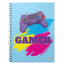 Caderno Espiral Cuaderno Colorful Gaming Notes