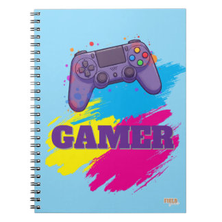 Caderno Espiral Cuaderno Colorful Gaming Notes