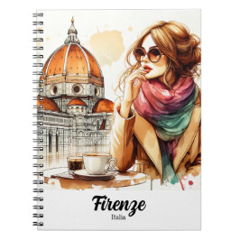 Caderno Espiral Cuaderno Firenze