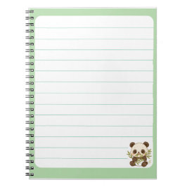 Caderno Espiral Cuaderno Panda