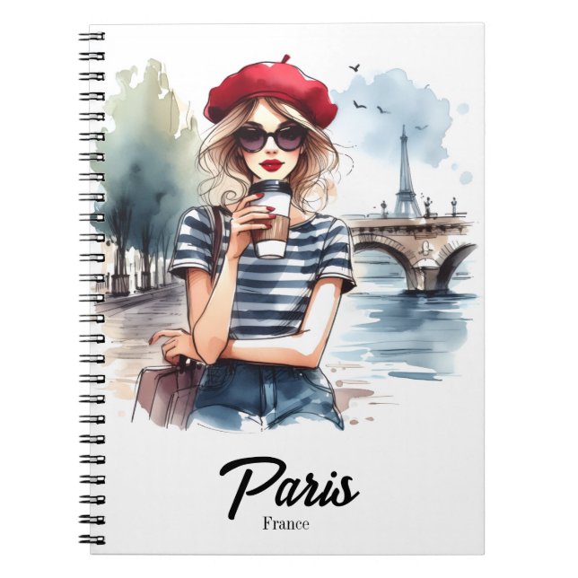 Caderno Espiral Cuaderno Paris (Frente)