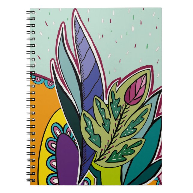 Caderno Espiral Cuaderno personalizado con diseños unicos (Frente)