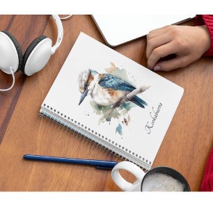 Caderno Espiral Cucuja Kookaburra, personalizado