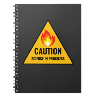 Caderno Espiral Cuidado Ciência em Andamento