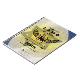 Caderno Espiral Cuidado com a lâmpada de YHVH