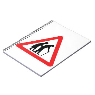Caderno Espiral CUIDADO - Pessoas Idosas - Sinal de Tráfego do Re