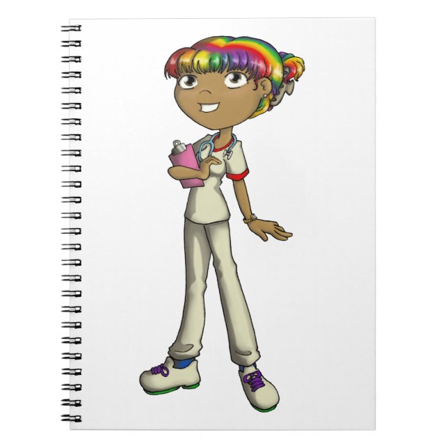 Caderno Espiral Cuidados (Frente)