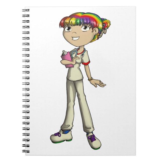 Caderno Espiral Cuidados (Frente)