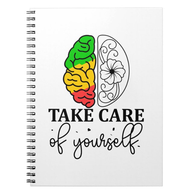 Caderno Espiral Cuide-se (Frente)