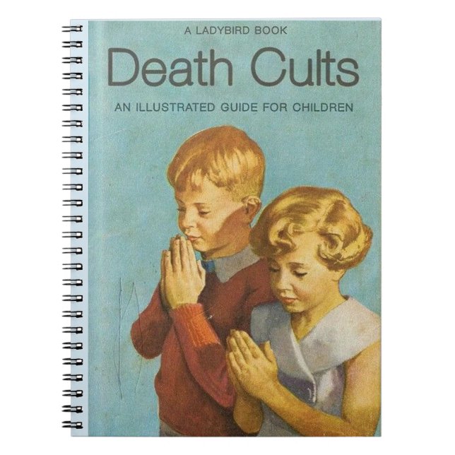 Caderno Espiral culto à morte (Frente)