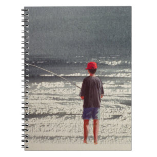 Caderno Espiral Cumes 1990 da pesca de Henry