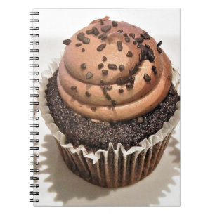 Caderno Espiral Cupcake de chocolate