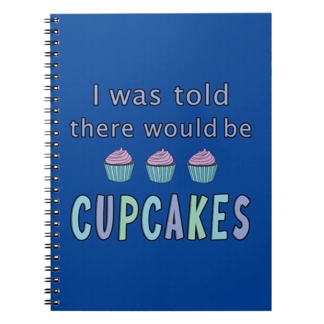 Caderno Espiral Cupcakes (Frente)