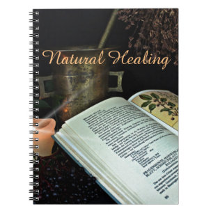 Caderno Espiral Cura natural