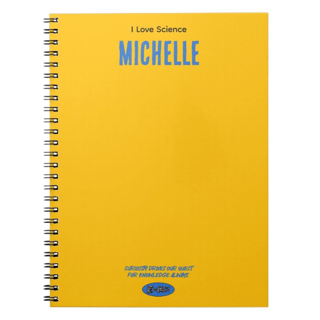 Caderno Espiral Curiosity Drives Knowledge Quest | Science Explore (Frente)