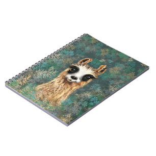 Caderno Espiral Curioso Baby Llama - Cute -