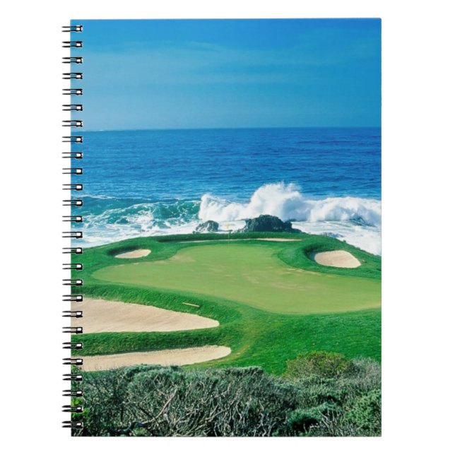 Caderno Espiral Curso de Golfe de Notebook (Frente)