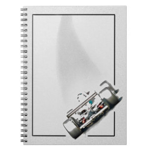 Caderno Espiral Curso de rodas aberto