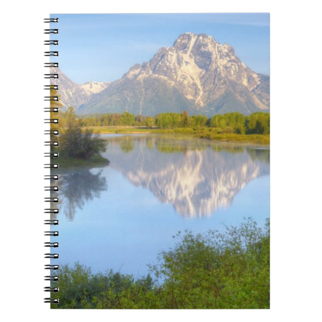 Caderno Espiral Curvatura de Oxbow (Frente)