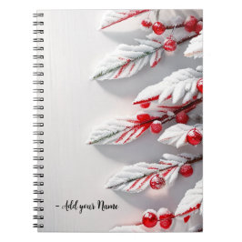 Caderno Espiral Custom Christmas