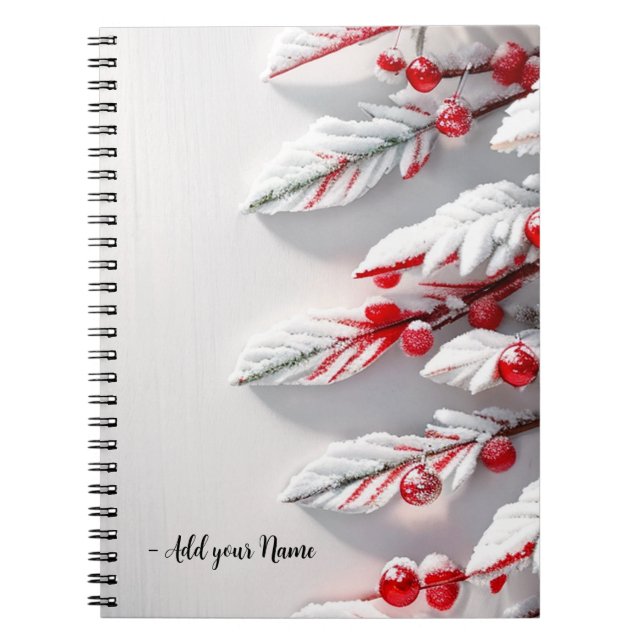 Caderno Espiral Custom Christmas (Frente)