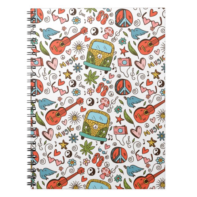 Caderno Espiral custom notebook (Frente)