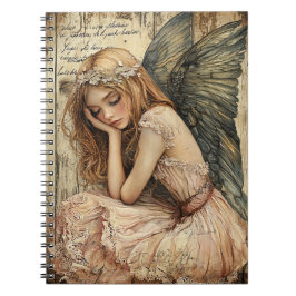 Caderno Espiral Cute Angel Spiral Notebook