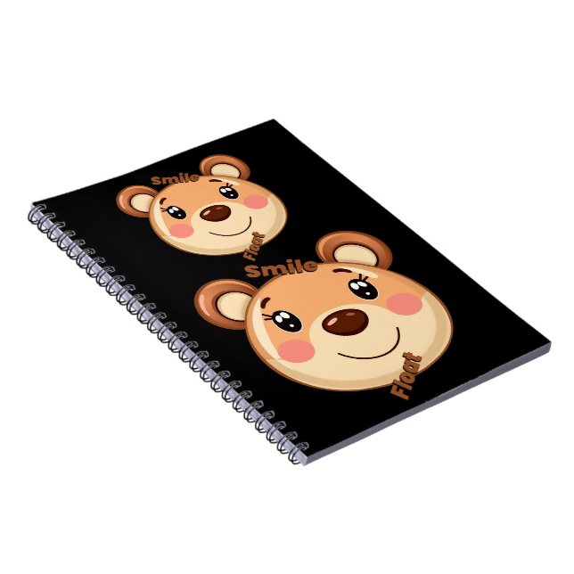 Caderno Espiral Cute Bear Smile (Lado Direito)