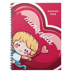Caderno Espiral Cute Cupido