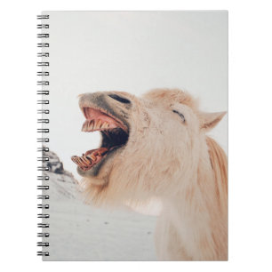 CADERNO ESPIRAL CUTE LLAMA ALPACA LAUGHING